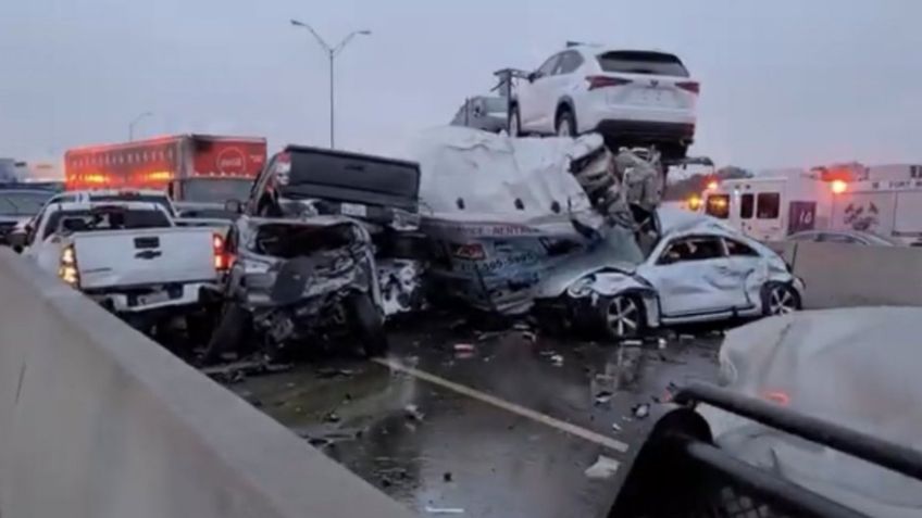 ¡No manejes! Tormenta de hielo CONGELA carreteras y deja tres MUERTOS en choques múltiples