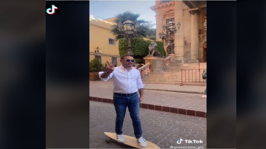 Alejandro Navarro, alcalde guanajuatense y tiktokero: VIDEOS