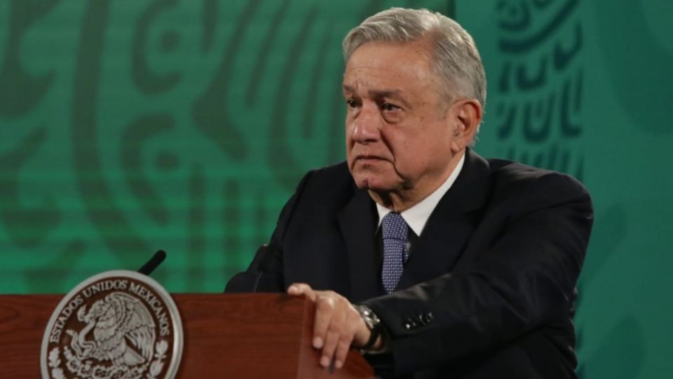 López Obrador desde la conferencia matutina. Foto: Yadin Xolalpa