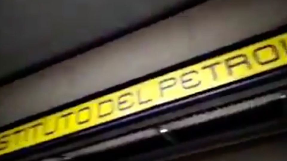 Video con contenido sexual en el Metro. Foto: Captura de pantalla