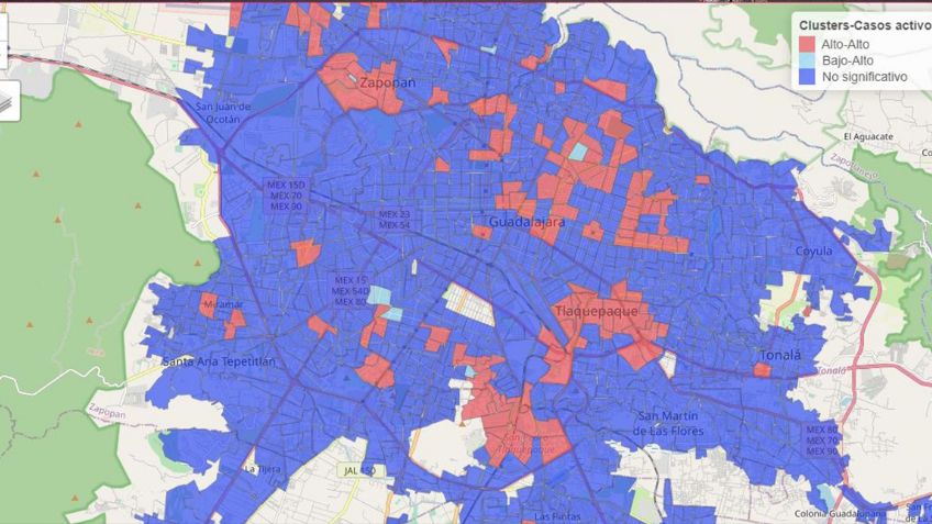 Covid-19: ¿Qué color de semáforo tiene Guadalajara, Jalisco?