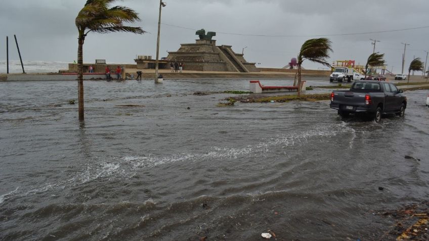 Alertan por evento de Norte en Veracruz y Tamaulipas ¿qué es y cómo cuidarse?