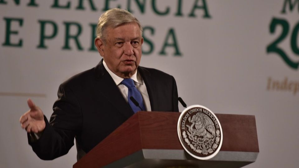 López Obrador en la Conferencia Mañanera en Palacio Nacional
FOTO: Daniel Ojeda