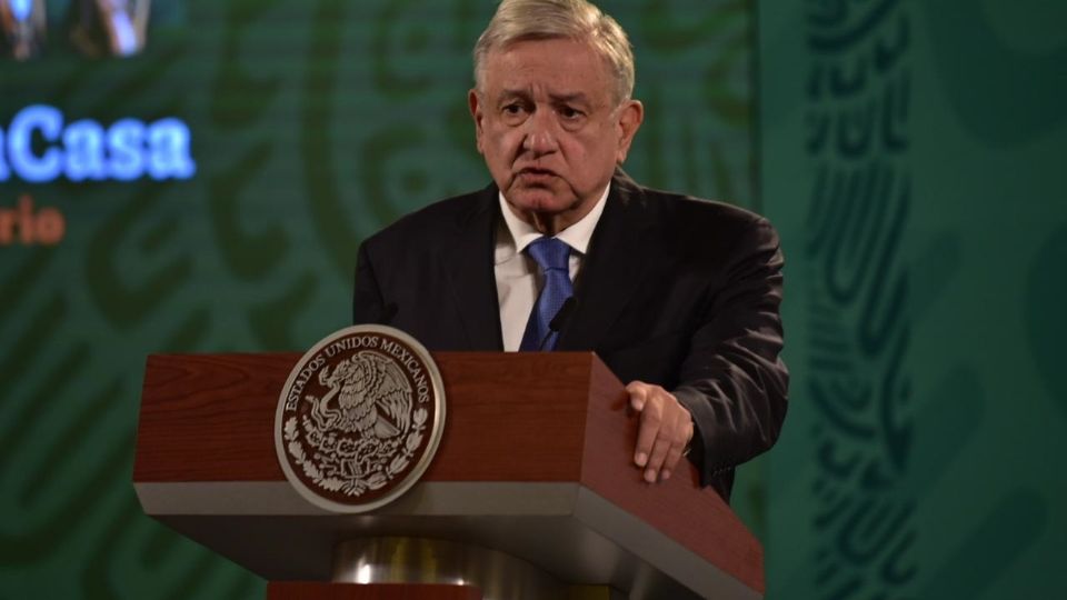 El presidente López Obrador habló sobre la suspensión de la construcción del muro fronterizo
FOTO: Daniel Ojeda