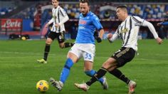 Con uñas y dientes, Napoli venció 1-0 a la Juventus en la Serie A