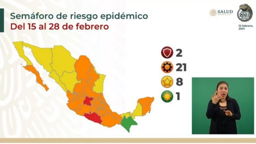 El próximo lunes Sonora pasará de naranja a amarillo en el semáforo epidemiológico