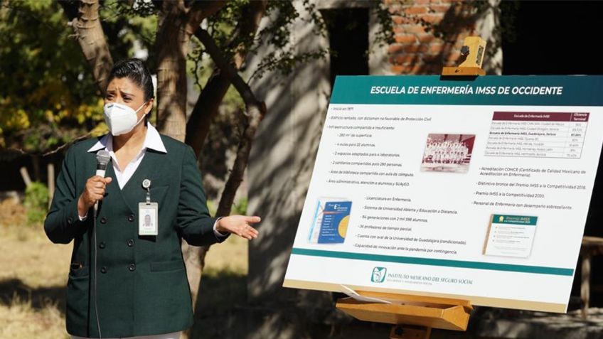 Planean retomar obras en Escuela de Enfermería del IMSS en Jalisco