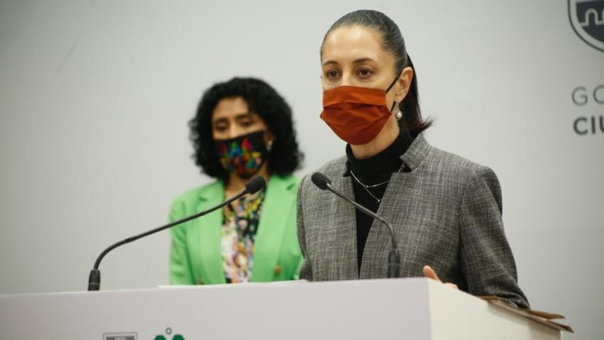 Claudia Sheinbaum pide no confiarse con cambio de semáforo a naranja, "porque la pandemia aún no termina"