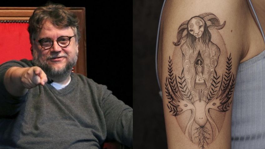 Esta fue la épica  reacción de Guillermo del Toro ante un tatuaje inspirado en “El laberinto del Fauno”