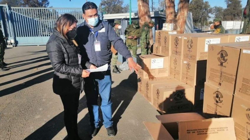 Arriban vacunas contra Covid-19 a Puebla