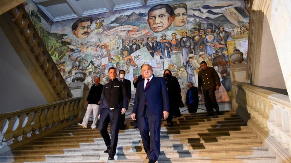 El presidente López Obrador se encuentra de gira en Oaxaca. Foto: Presidencia