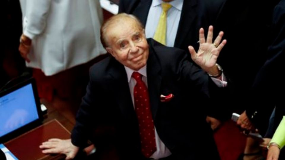 El expresidente argentino murió este domingo. Foto: EFE