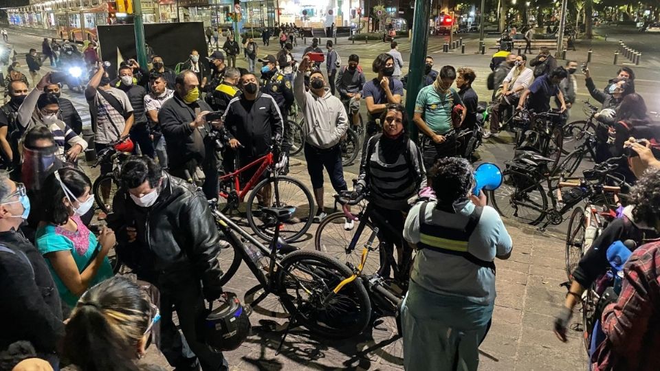 No se descartan grandes afectaciones a la vialidad ante la presencia de diversos y nutridos contingentes que formarán parte de esta protesta ciclista. FOTO: CUARTOSCURO