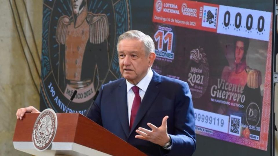 El presidente López Obrador desde la conferencia de Oaxaca. Foto: Presidencia