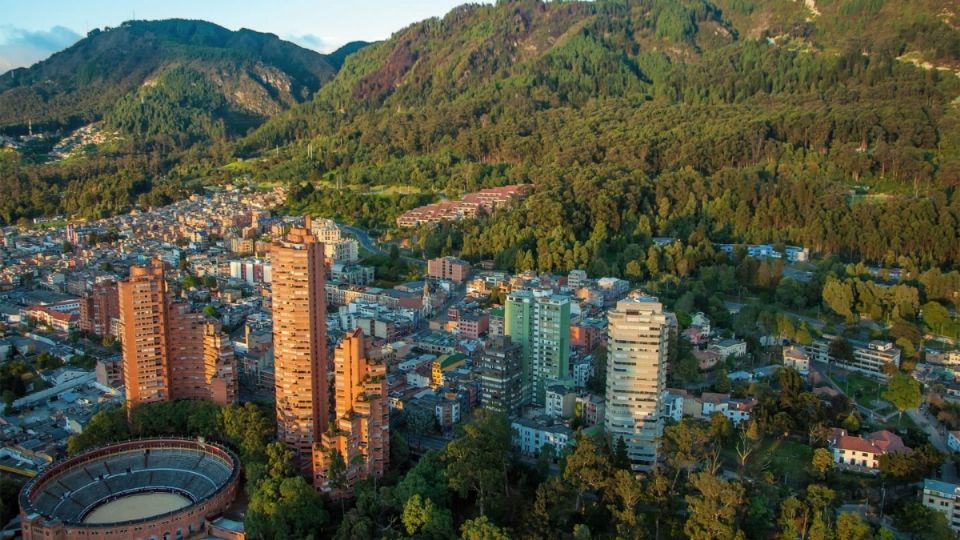 La ciudad de Bogotá posee una hermosa vista desde lo alto. Foto: Especial