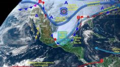 Frente Frío 35 causará lluvias en la Península de Yucatán; sigue estas recomendaciones