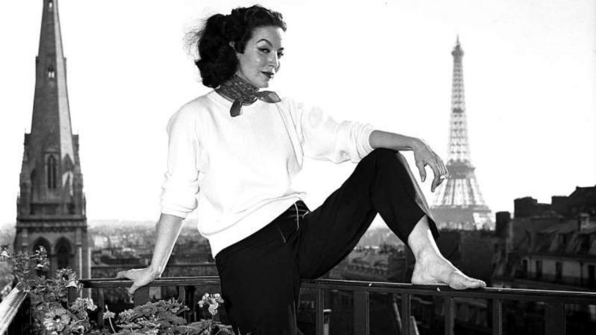 María Félix fue pionera en usar jeans a la cintura; así fue como impuso moda "La Doña"