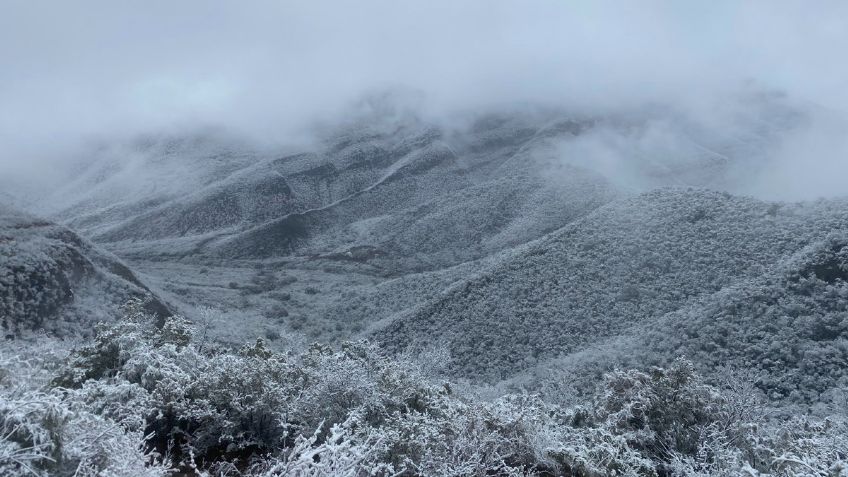 Así se ven Coahuila, Nuevo León y Tamaulipas después de las nevadas: FOTOS