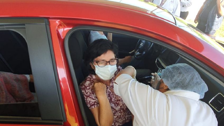 Arranca la vacunación para los adultos mayores en el municipio de Cunduacán, Tabasco