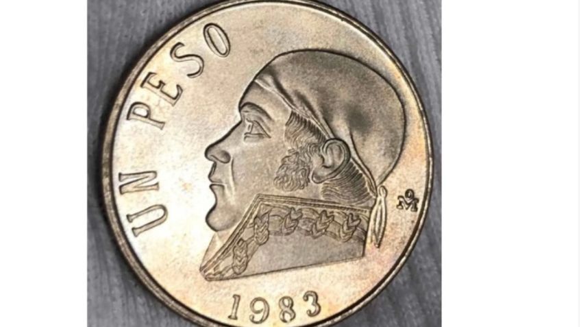 Por esta RAZÓN, esta MONEDA de 1 PESO se vende en casi DIEZ MIL PESOS: FOTO