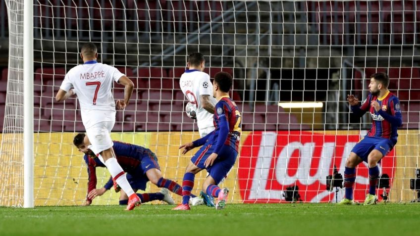 Champions League: PSG humilla a un inoperante Barcelona en Camp Nou