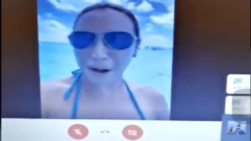 Alumna toma clase desde Cancún y la respuesta del profesor es épica: VIDEO VIRAL