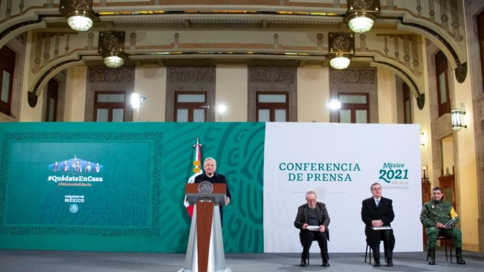 Conferencia matutina del presidente de México, López Obrador. Foto: Presidencia