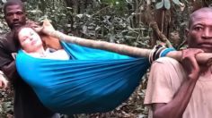 Famosa actriz se rompe una pierna en selva africana; así fue su rescate de 55 horas: FOTOS