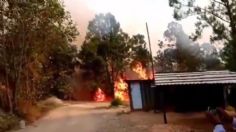 Incendio se sale de control en Oaxaca: VIDEO