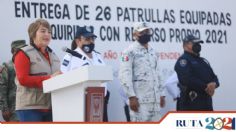 Alcaldesa de Solidaridad refuerza la seguridad con 26 patrullas