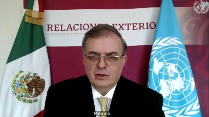 México pide a la ONU reducir el acaparamiento de vacunas COVID-19; 10 países tienen el 75%: Marcelo Ebrard