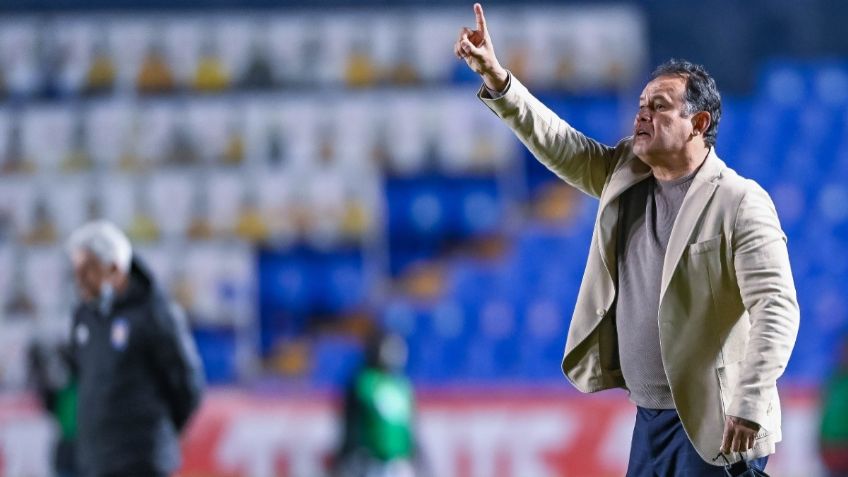 Juan Reynoso le da mérito a sus jugadores tras la victoria contra Tigres