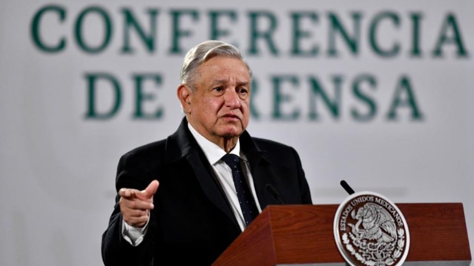 El presidente López Obrador desde Palacio Nacional. Foto: Guillermo O’Gam