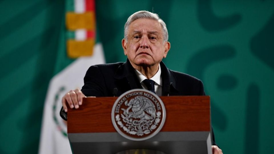 El presidente López Obrador desde Palacio Nacional. Foto: Guillermo O’Gam