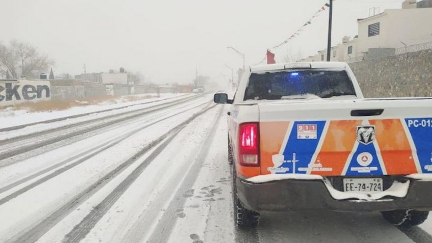 Prevén congelamiento de vías en Chihuahua; qué hacer para evitar accidentes