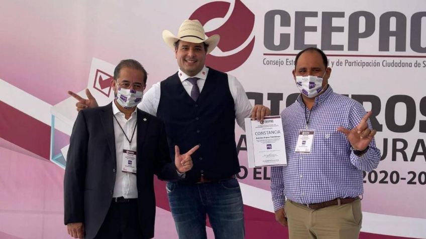 Adrián Esper se registra como candidato del Partido Encuentro Solidario para la gubernatura de San Luis Potosí