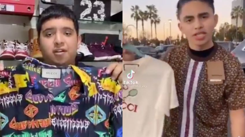 VIDEO VIRAL: Desatan guerra de ropa Gucci en TikTok y les llueven burlas