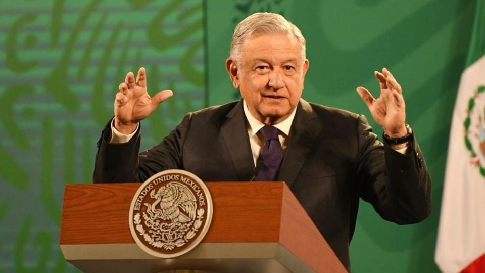 El presidente López Obrador desde Palacio Nacional. Foto: Leslie Pérez