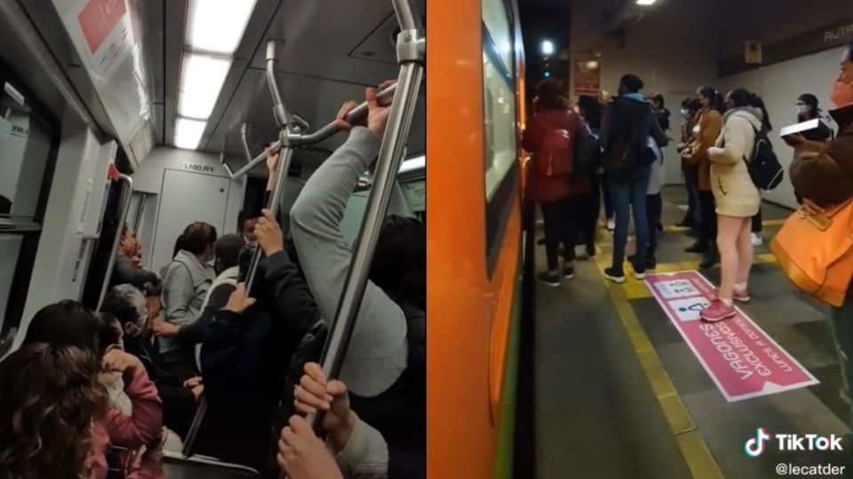 De momento las autoridades del metro no se han pronunciado al respecto, el conductor fue detenido. FOTO: ESPECIAL