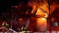 Tormenta de HIELO y ahora INCENDIOS VORACES atacan Texas; bomberos NO tienen agua: VIDEO