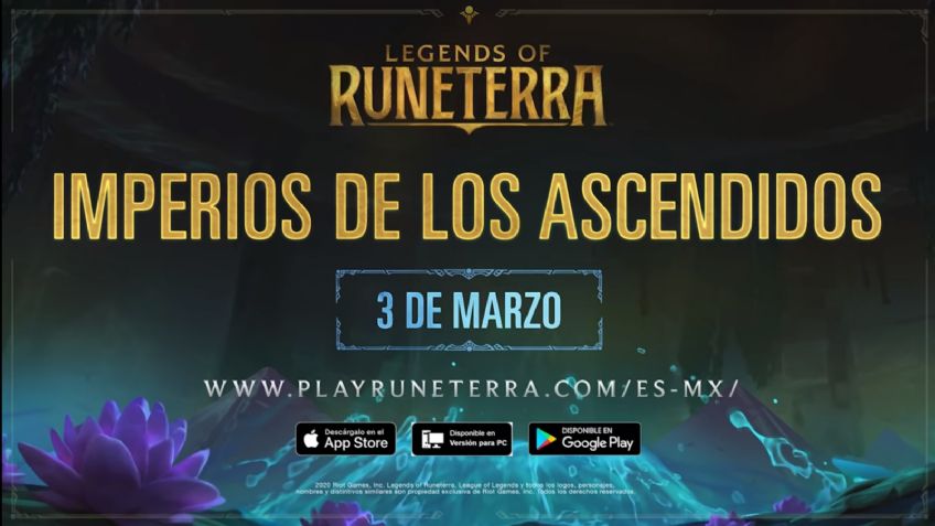 Legends of Runeterra presenta la nueva temporada Imperios de los Ascendidos