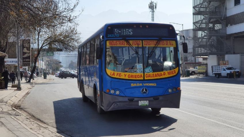 Estas son las rutas del transporte urbano que dejarán de operar en Nuevo León