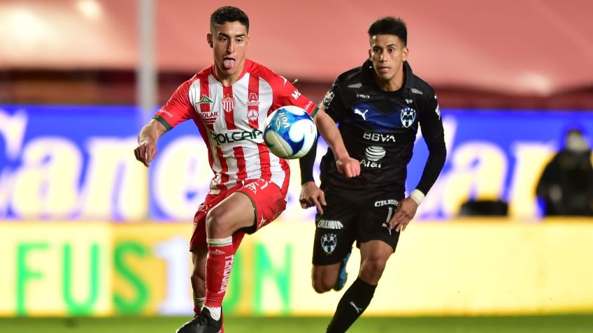 Monterrey pierde ventaja y empata de visita 1 por 1 con Necaxa: GOLES