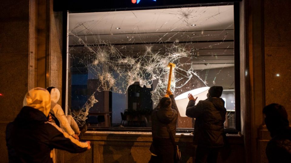 Este viernes se han repetido en varias ciudades de Cataluña las manifestaciones en favor de Pablo Hasél.