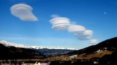 ¿Por qué se crean NUBES en forma de OVNI?