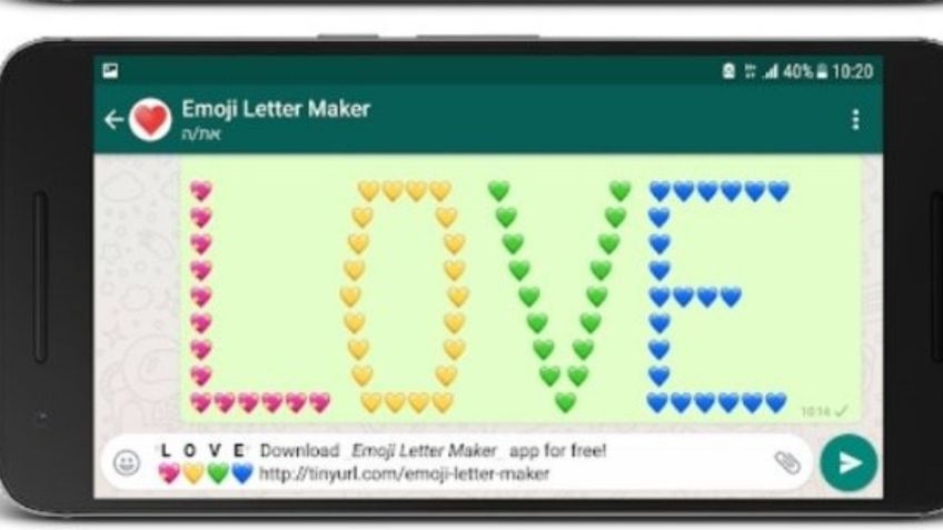 WhatsApp: Así puedes crear mensajes con letras de emojis