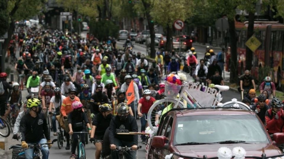 A las 08:00 y 9:00 horas se espera una rodada por parte de los miembros de la organización Defensa de la Tierra. Foto: Cuartoscuro