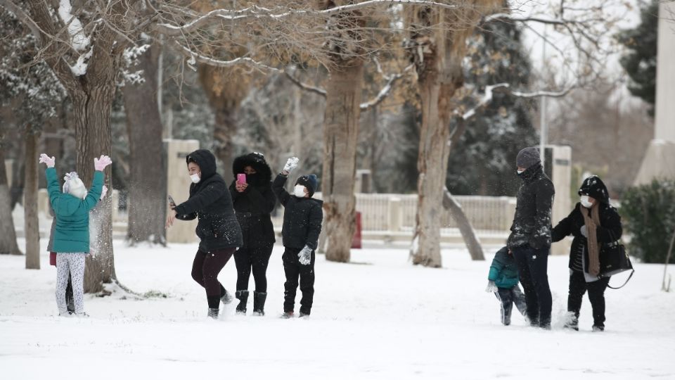 FRÍO. Esta semana se reportaron temperaturas de hasta -18 grados en Ciudad Juárez. Foto: XINHUA