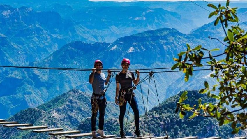 Chihuahua: conoce el parque aventura en las Barrancas del Cobre