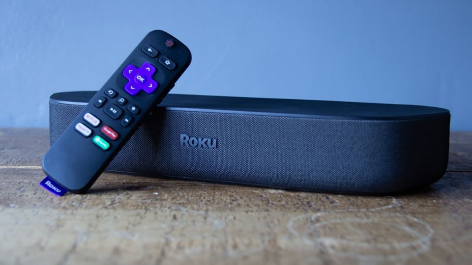 Roku stream bar.